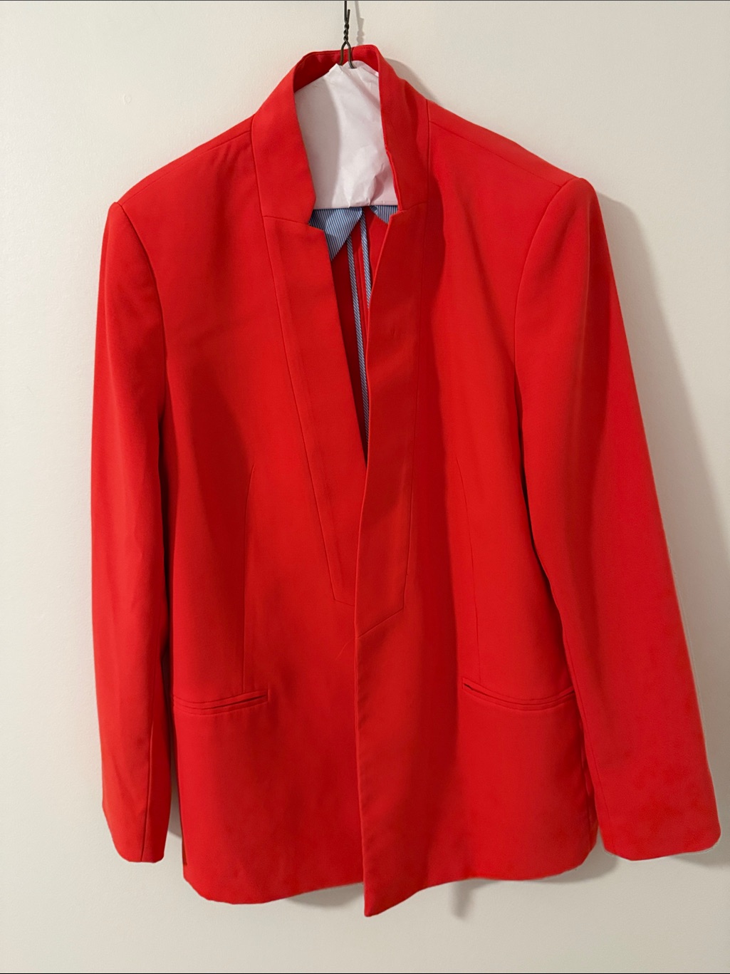 Tommy Hilfiger Red Women's Blazer